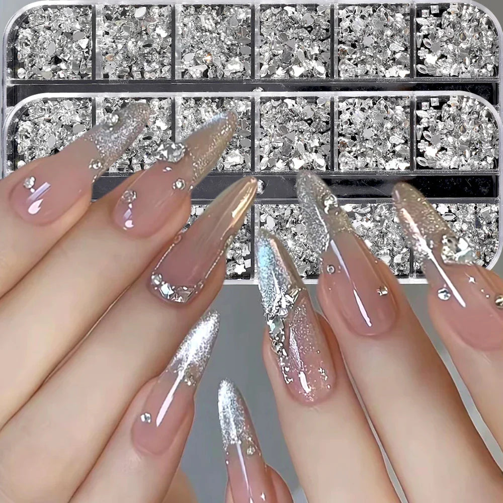 Mini Rhinestone Nail Art Kit