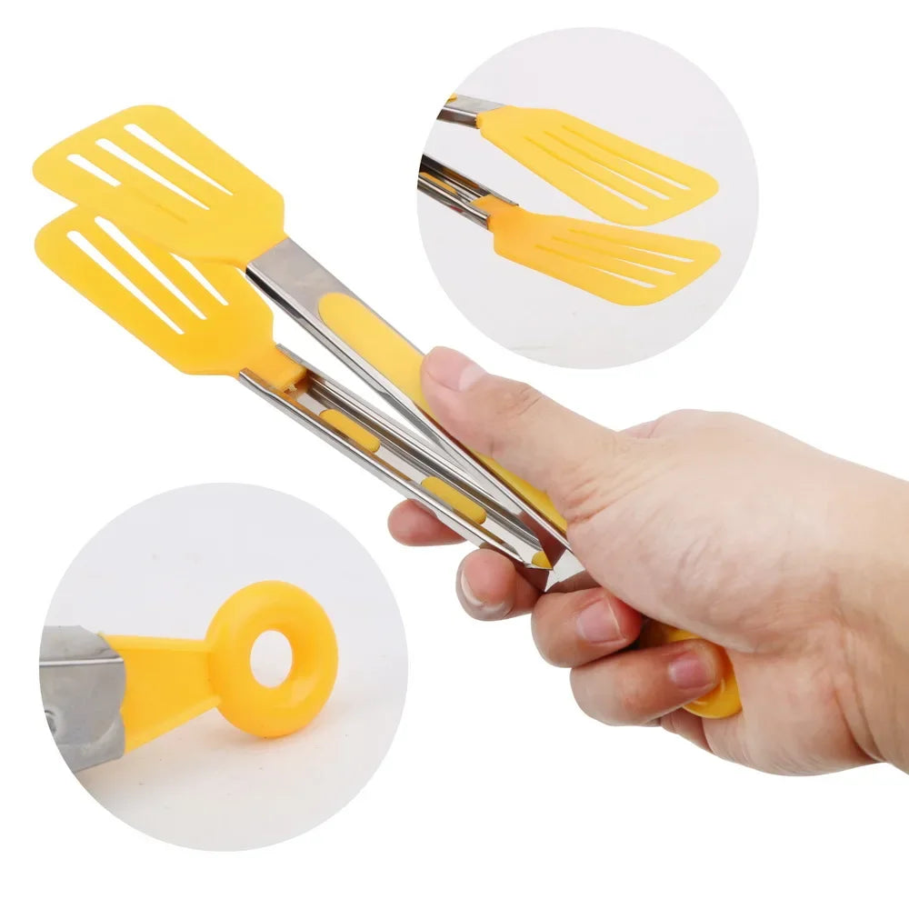 Non-Stick Stainless Steel Tongs