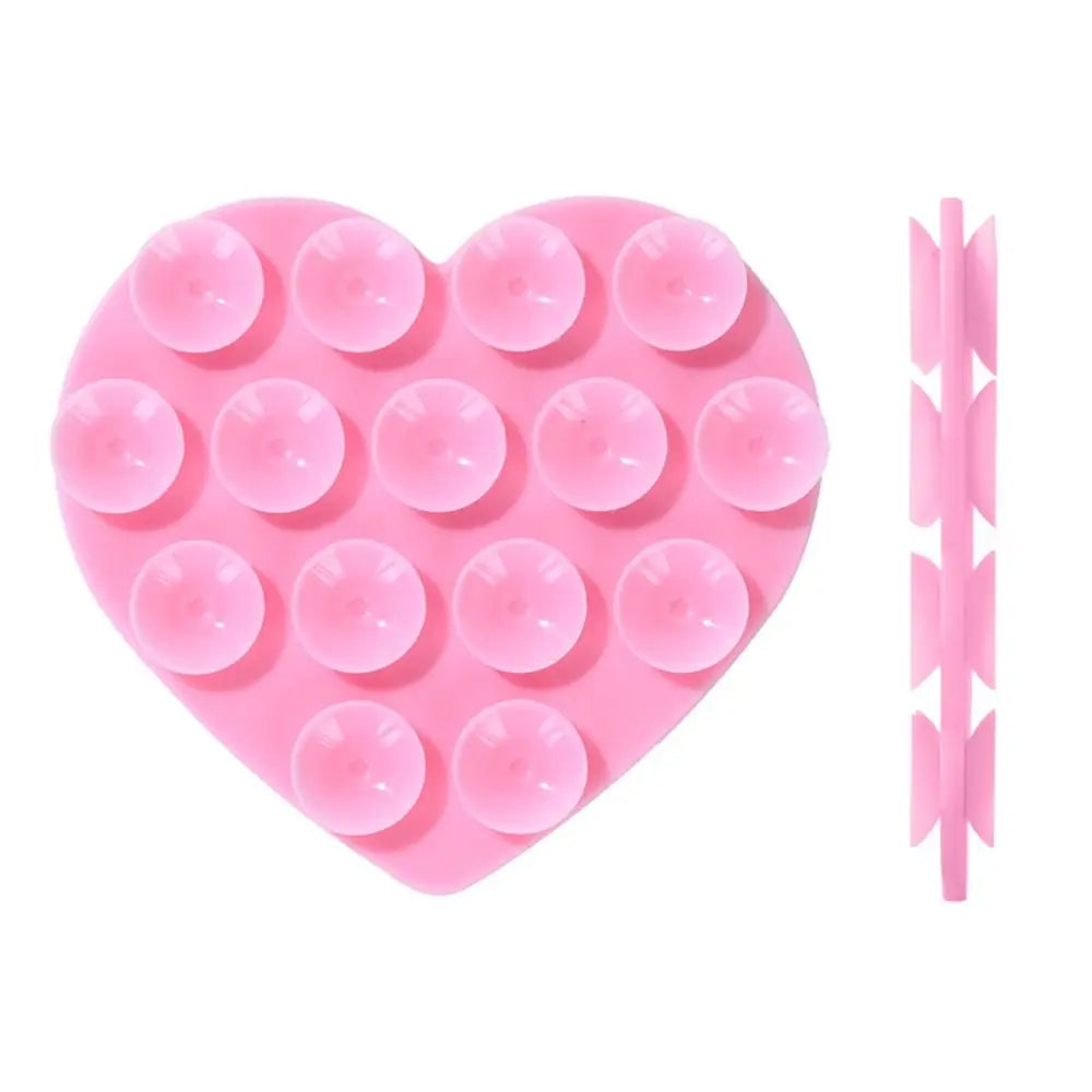 Heart Shape Silicone Phone Holder