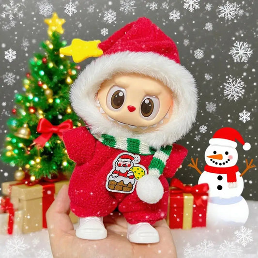Labubu Christmas Theme Outfit Set