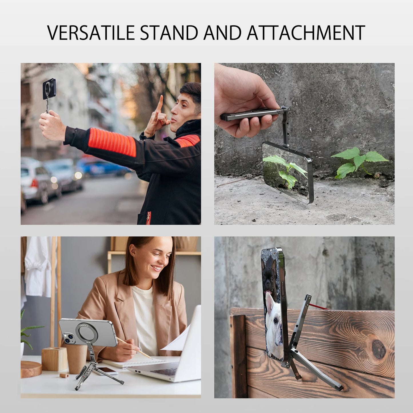 Foldable Magnetic Phone Tripod
