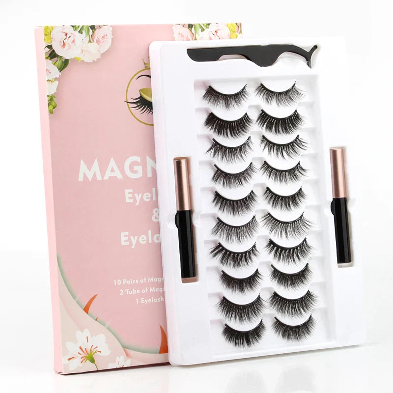 Magnetic Mink Eyelashes Set