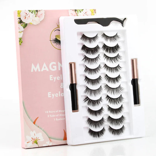 Magnetic Mink Eyelashes Set