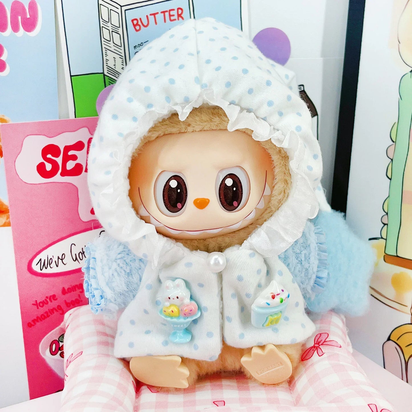 Labubu Devil Jumpsuit Outfit Set