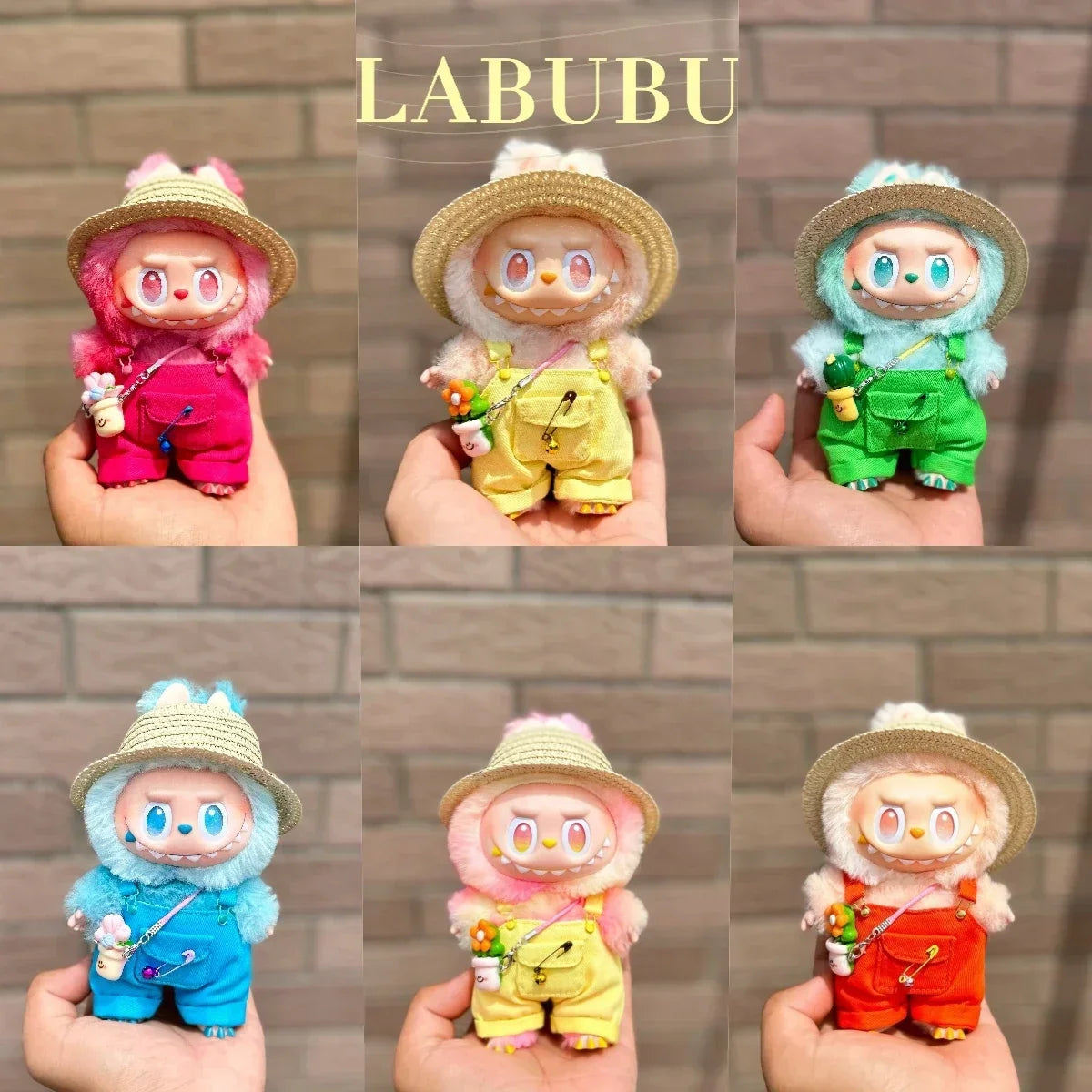 Labubu Doll Summer Energy Outfit Set