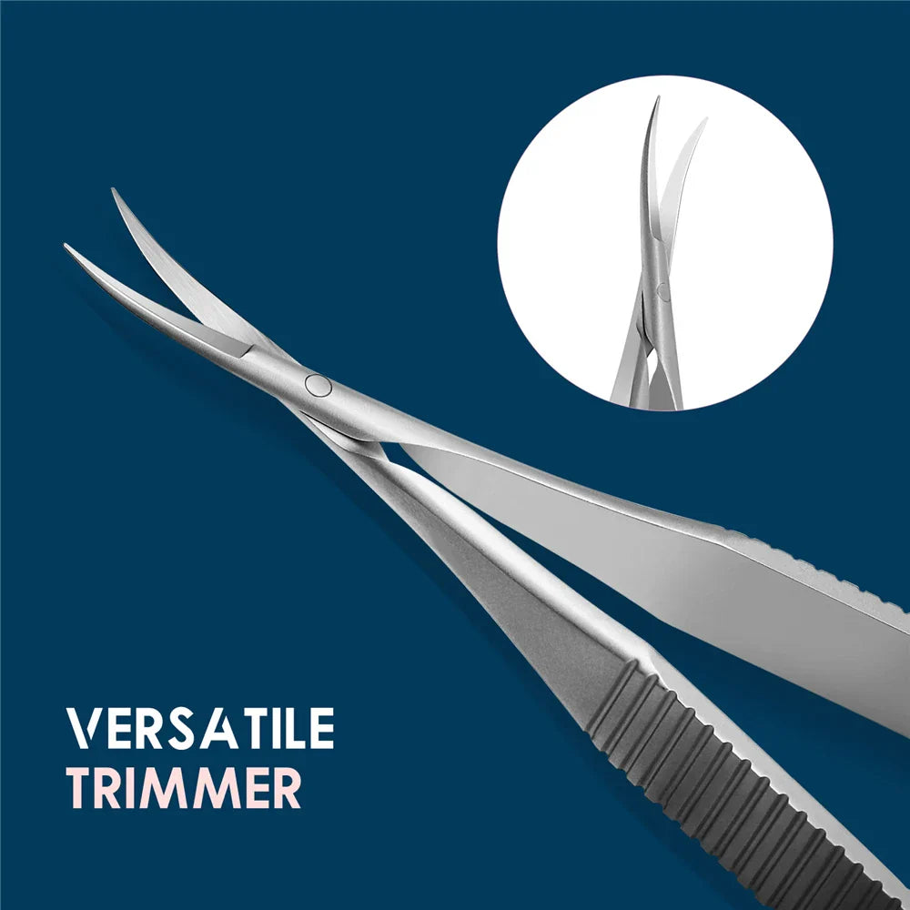 Russian Manicure Curved Tip Scissors