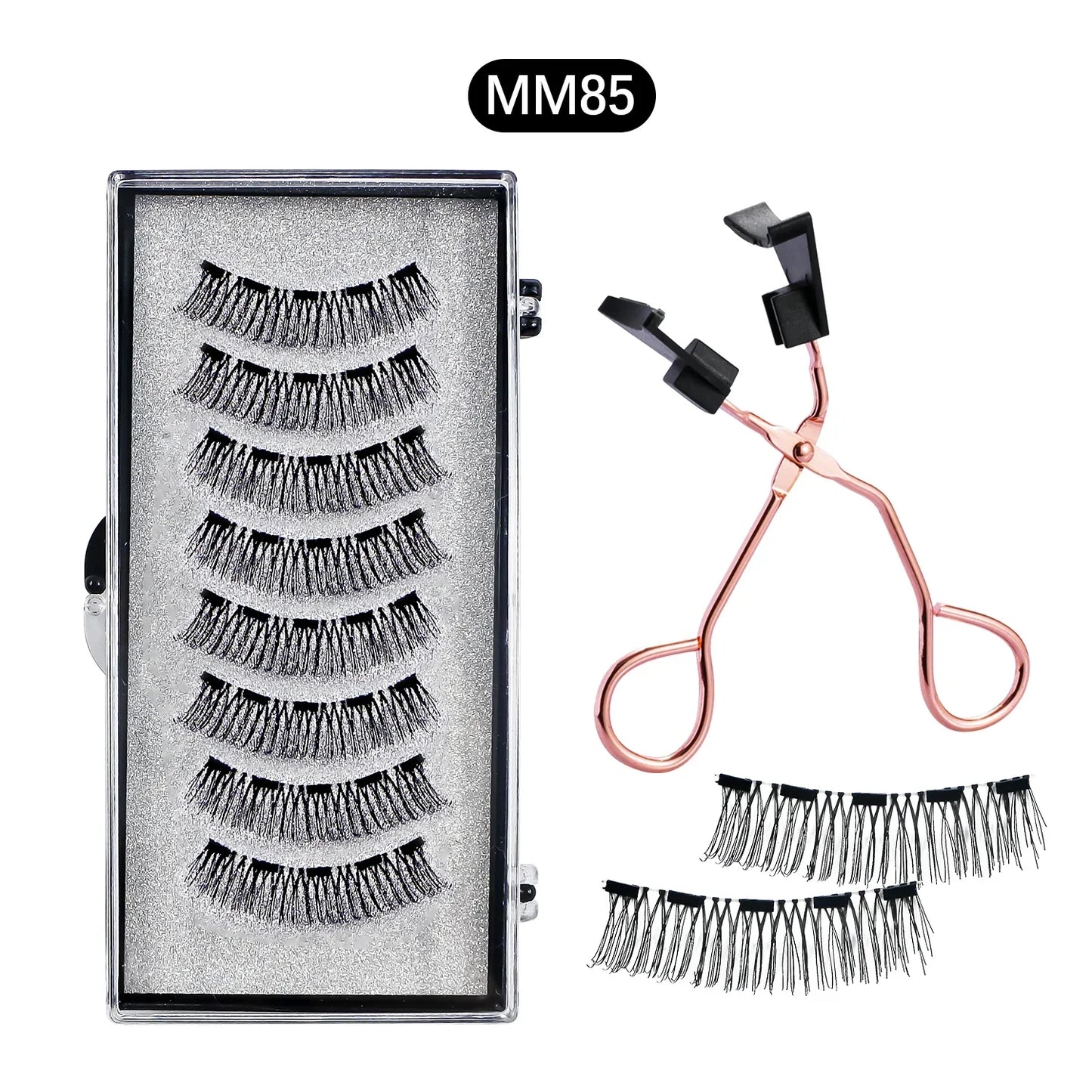 8Pcs Magnetic Eyelash Set