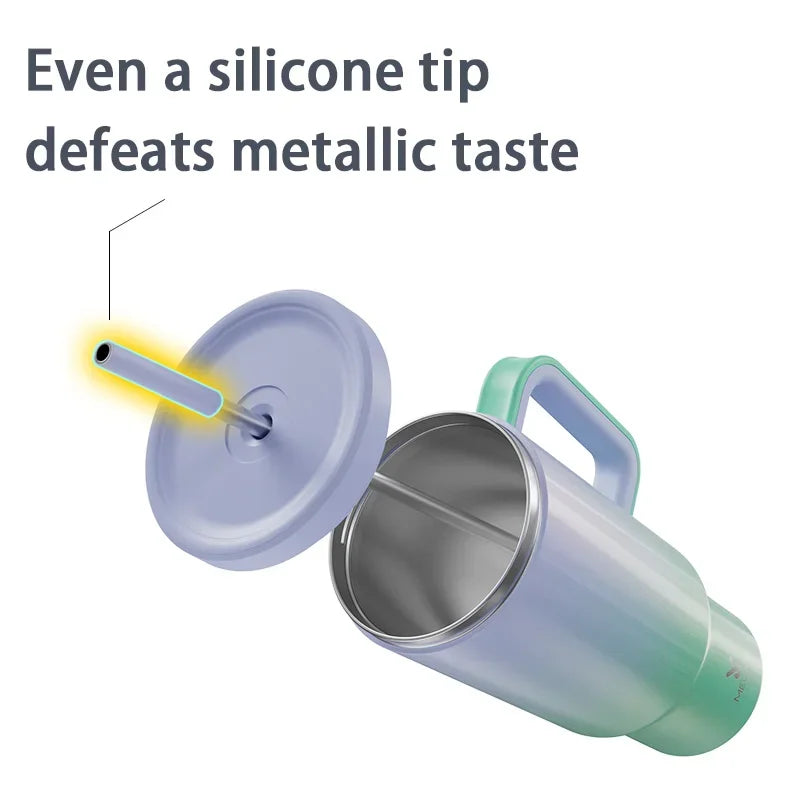 Meoky 40oz Insulated Mug Tumbler