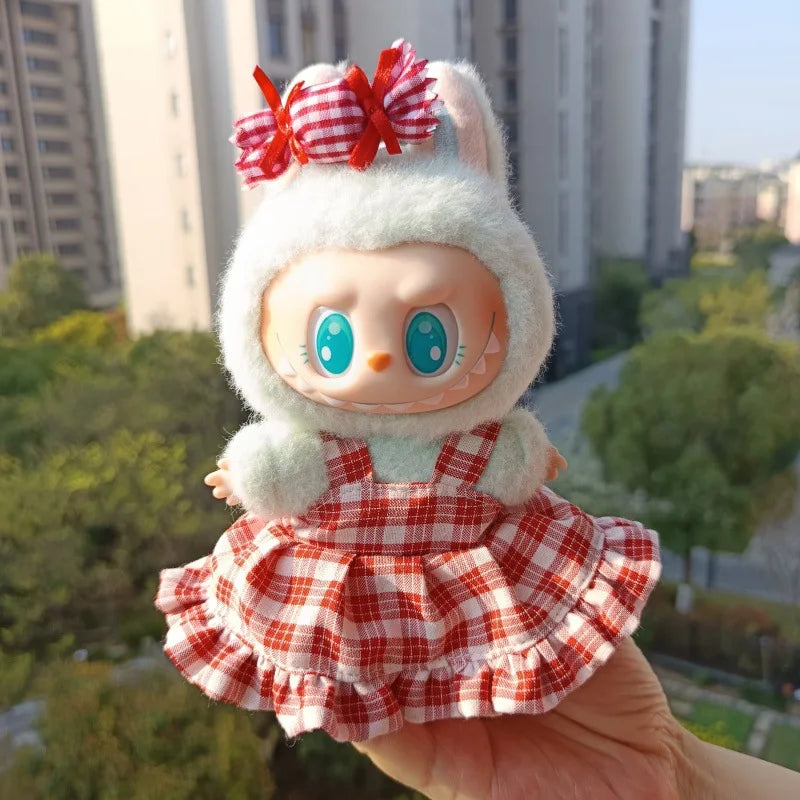 Red Candy Labubu Summer Outfit