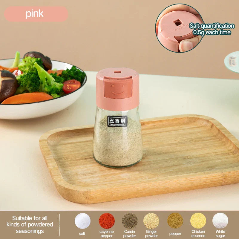 Press Control Seasoning Bottle