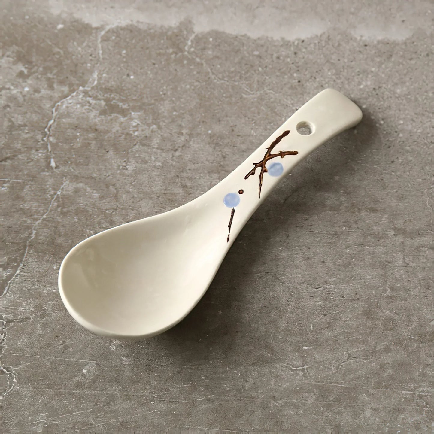 Bone China Ceramic Ladle