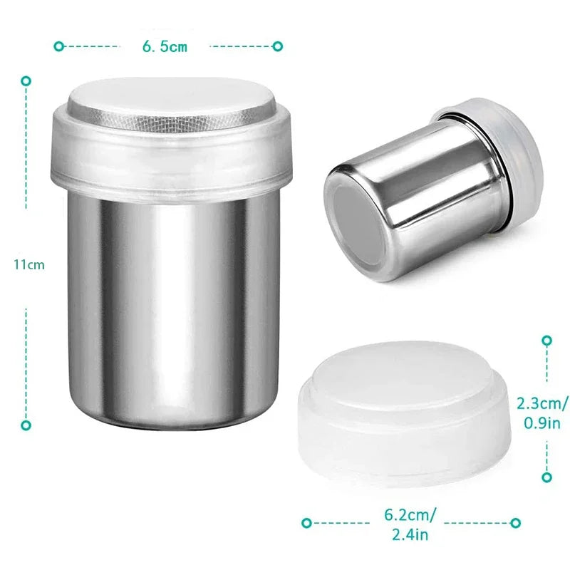 Stainless Steel Cocoa Flour Sifter