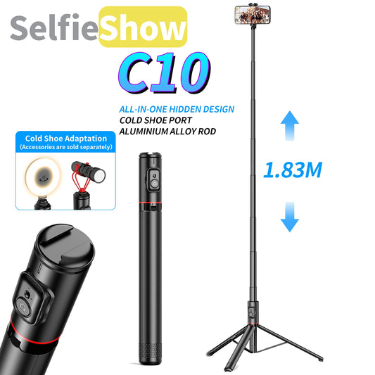 C10 Bluetooth Selfie Tripod
