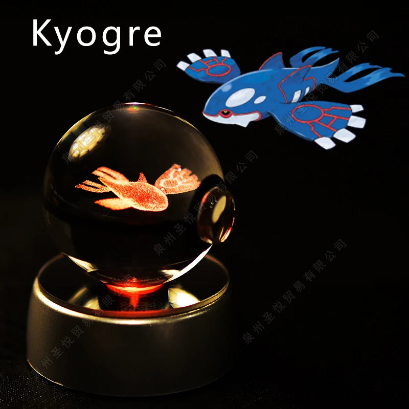 3D Pokémon Crystal Ball Lamp