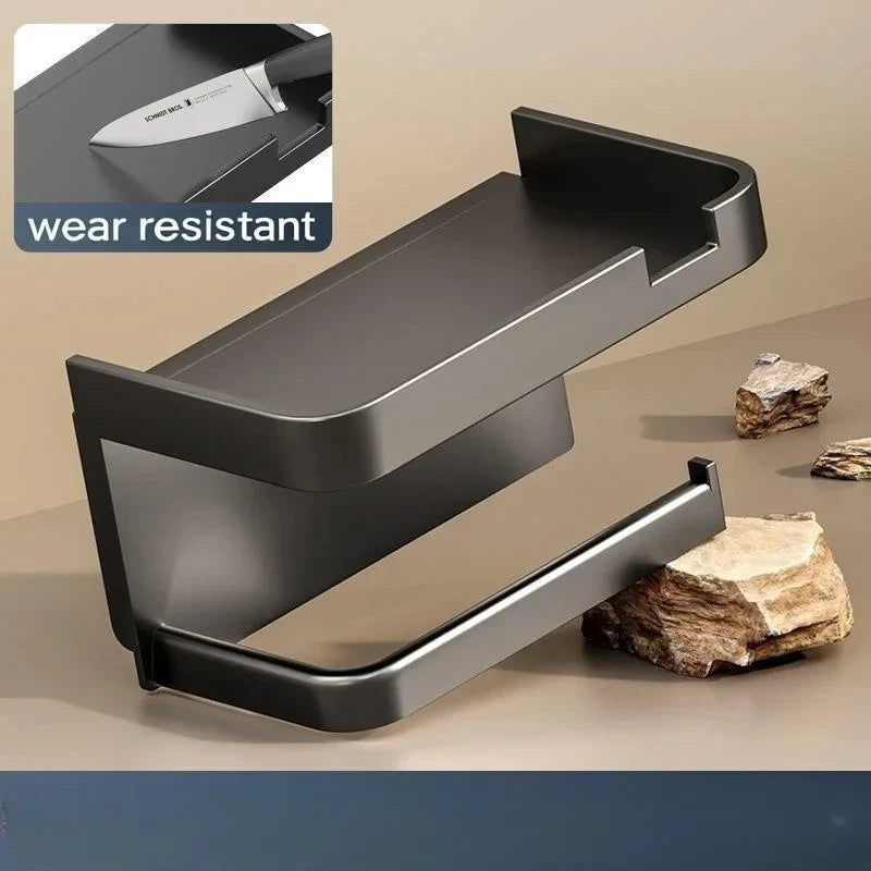 Multi-Functional Toilet Paper Holder