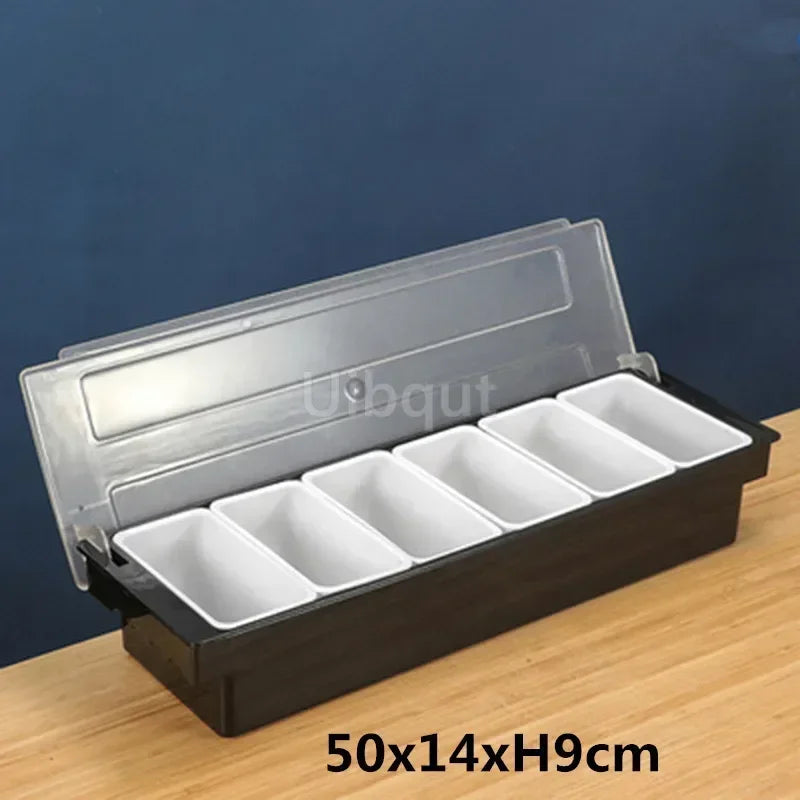 Bar Garnish Organizer Tray