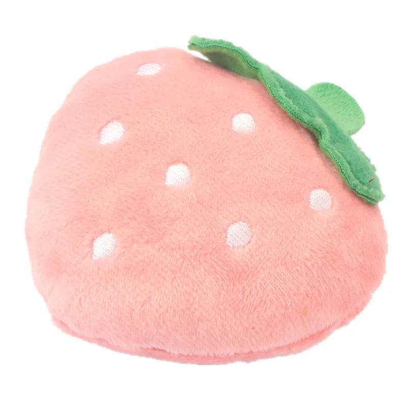 Plush Squeaky Banana Dog Toy