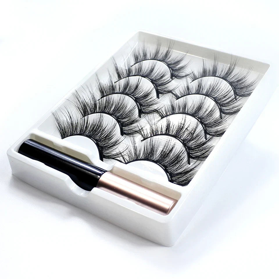 3D Magnetic Fluffy Eyelashes
