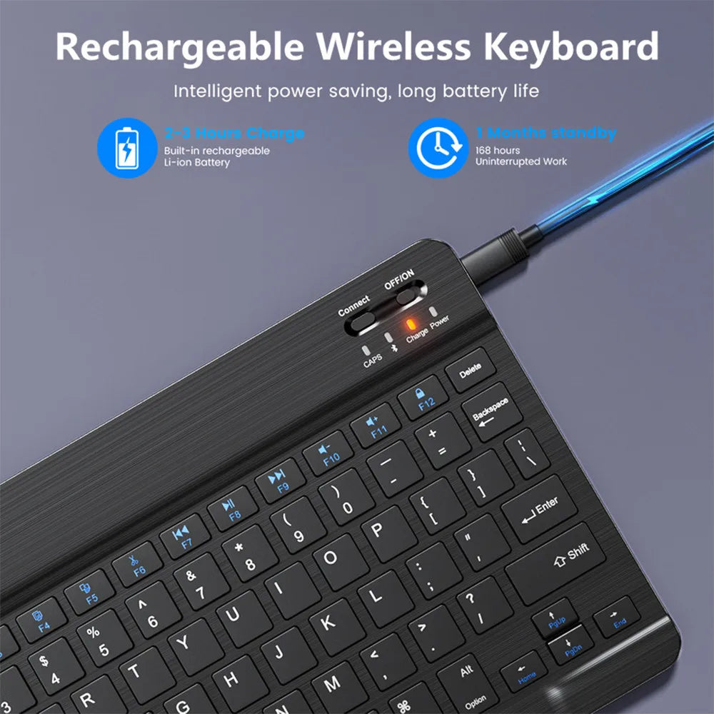 Bluetooth Keyboard & Mouse Combo