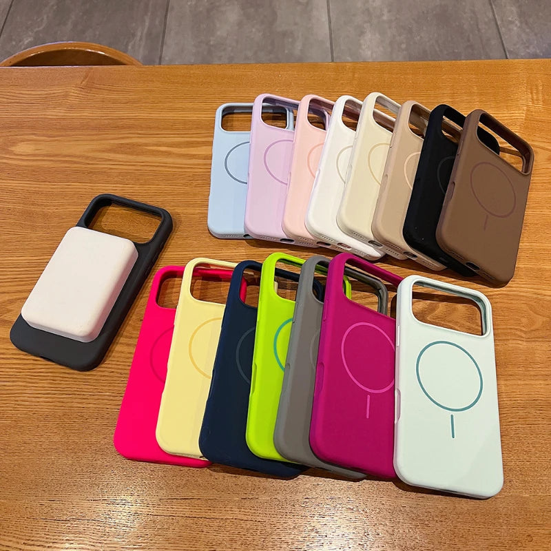 Luxury Silicone iPhone 17 Case