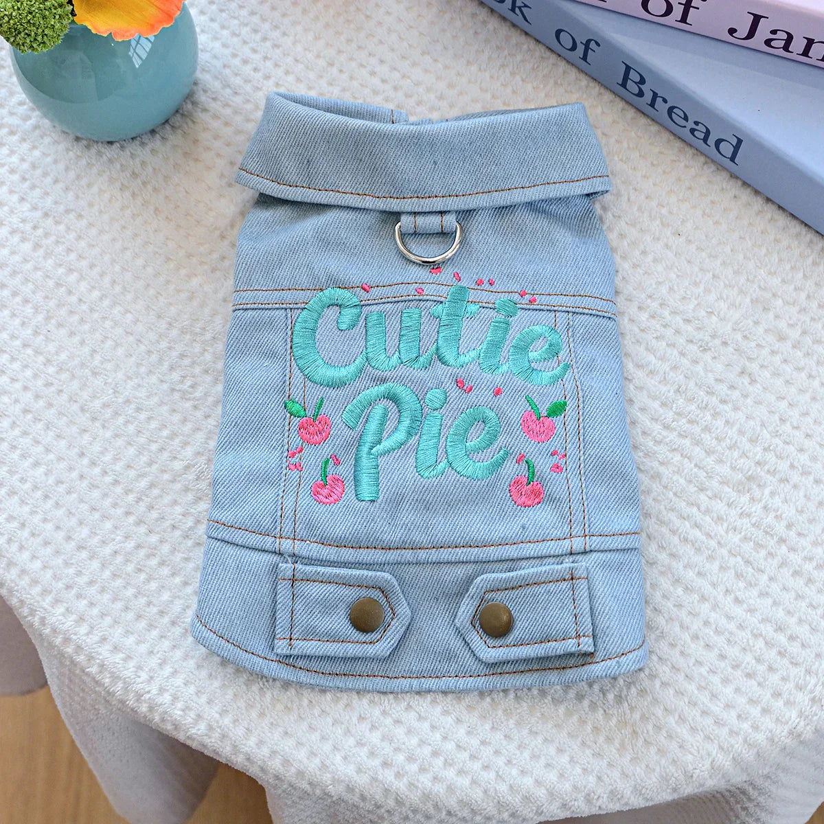 Sweetheart Blue Pet Vest Jacket