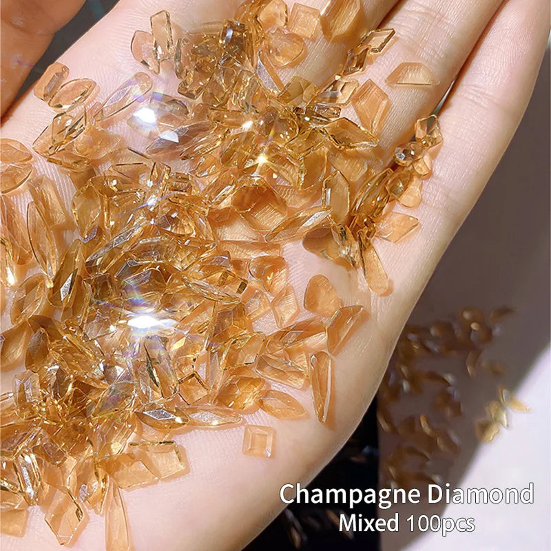 Luxury AB Crystal Nail Gems