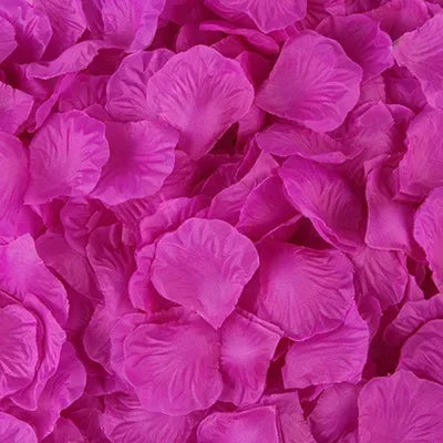 Colorful Artificial Silk Rose Petals