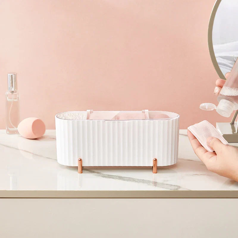 Transparent Desktop Beauty Organizer