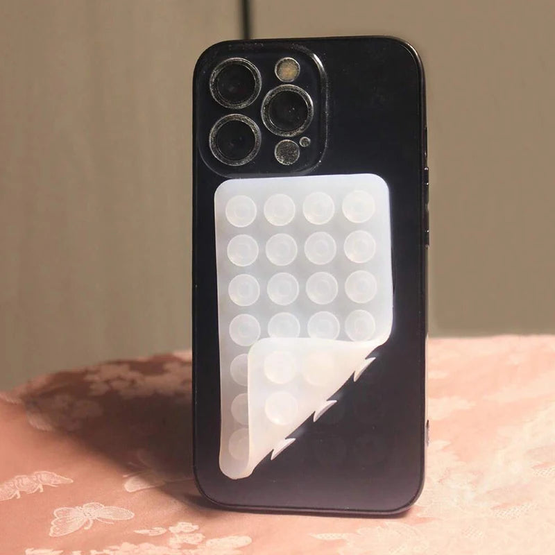 Double-Sided Silicone Suction Phone Mount