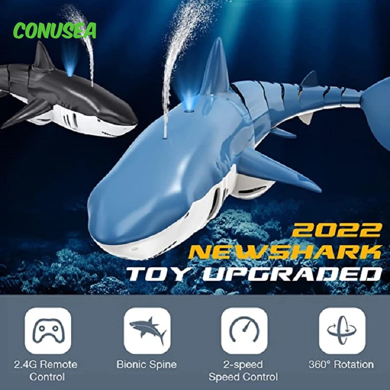 CONUSEA Smart RC Shark Water Toy