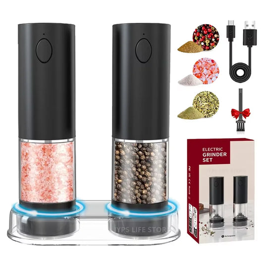 Rechargeable USB Salt & Pepper Grinder