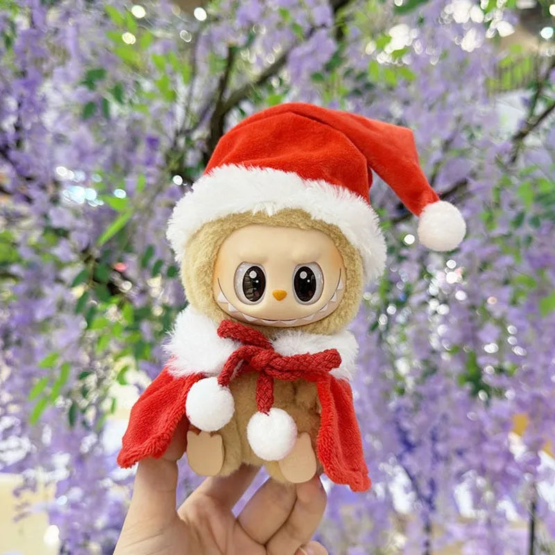 Labubu Winter Plush Outfit Set