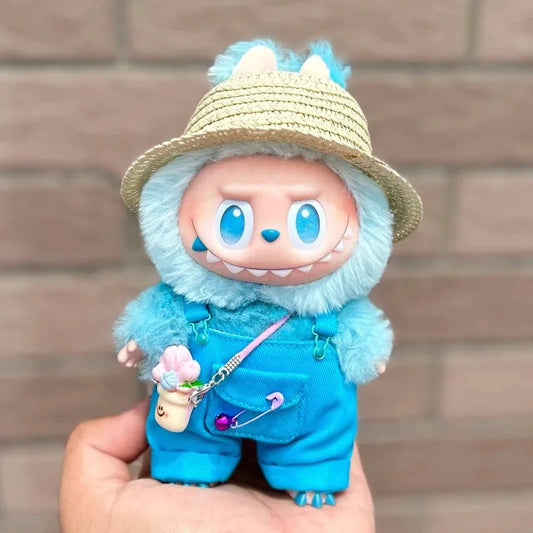 Labubu Summer Overalls Set