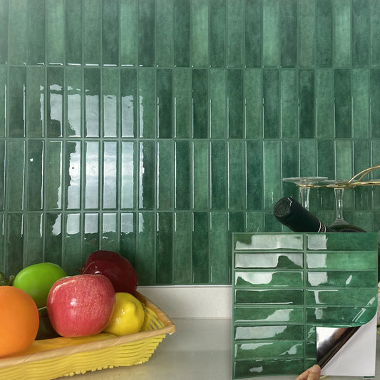 10pcs Waterproof Peel & Stick Wall Tiles