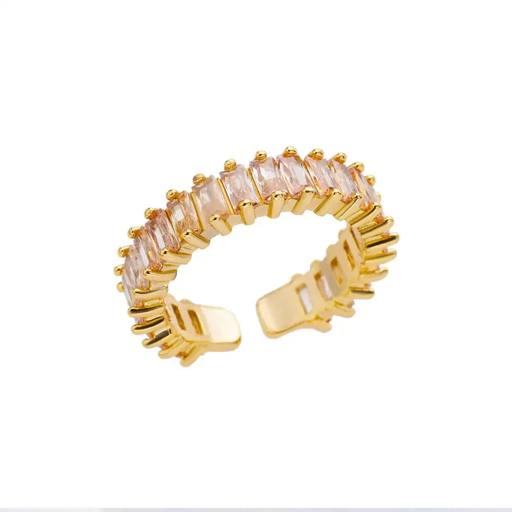 HPTOTMG 316L Gold Stainless Ring