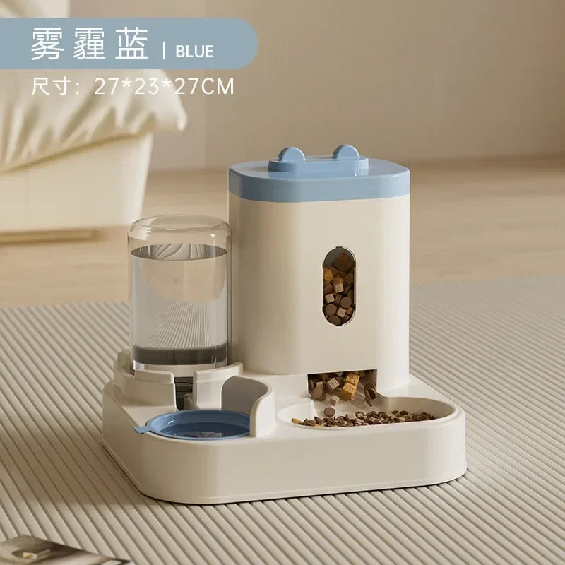 Automatic Pet Feeder with Fountain