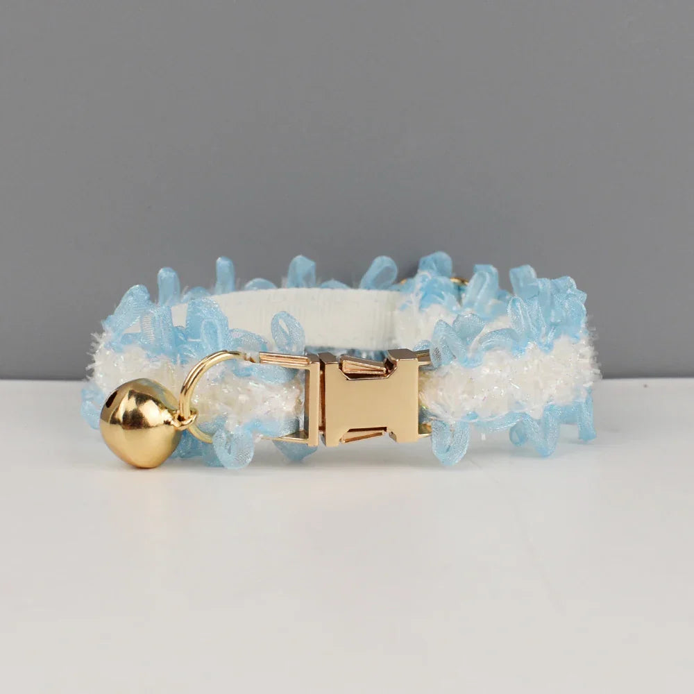 Personalized Lace Cat Adjustable Collar