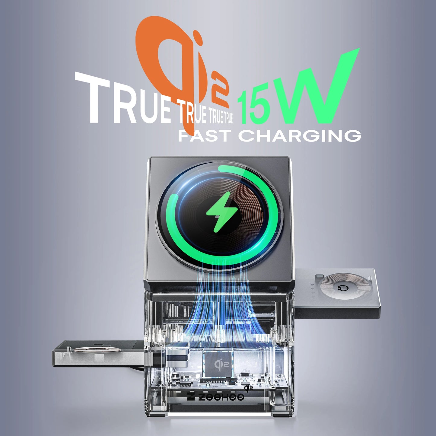 3-in-1 Rotatable Magnetic Charger