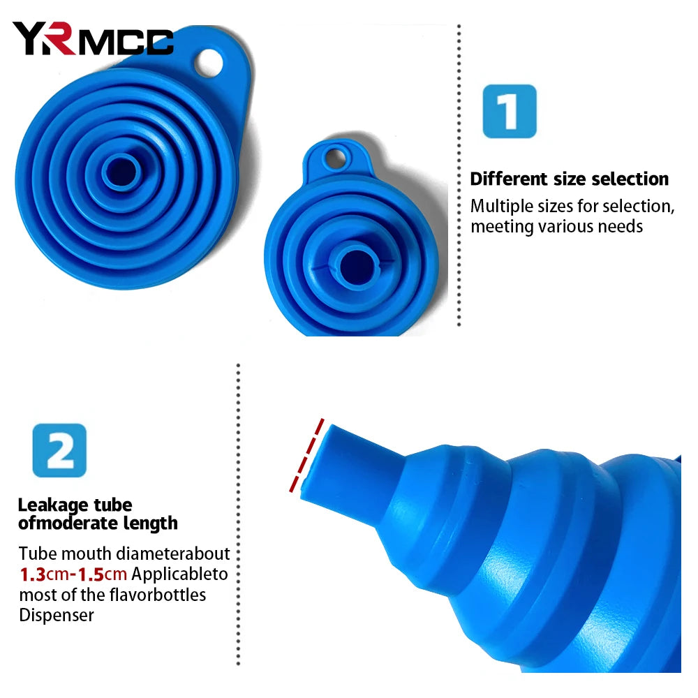 Foldable Car Engine Funnel Set