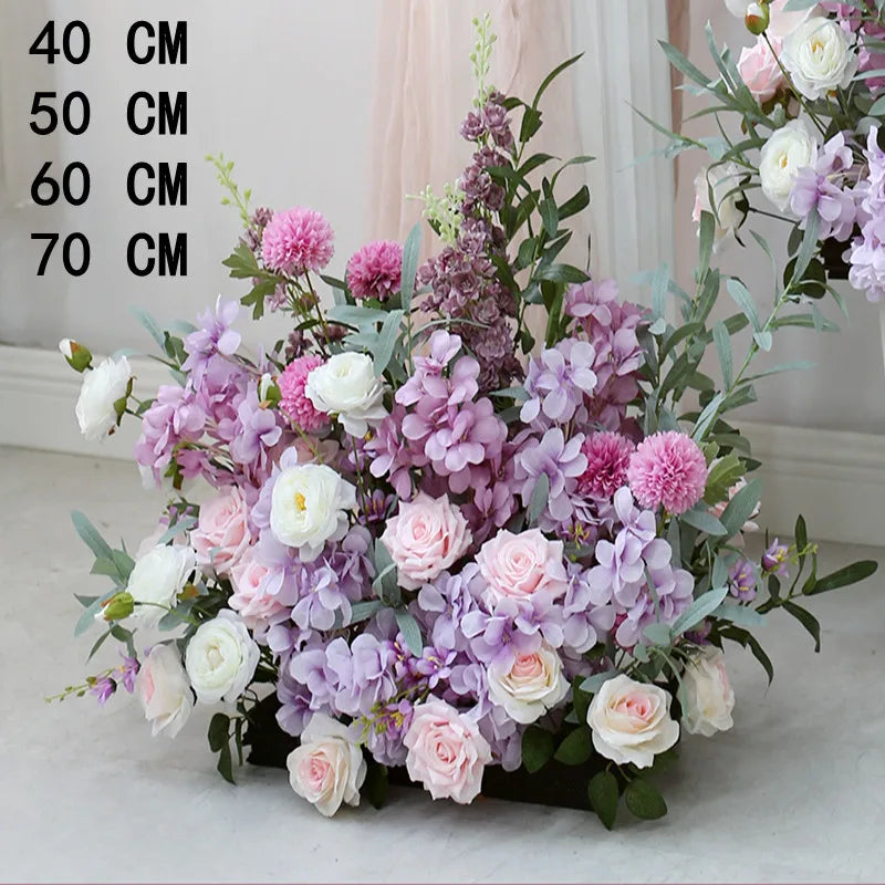 Silk Flower Ball Decoration