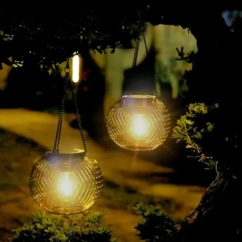 Decorative Solar Outdoor Hanging Lanterns