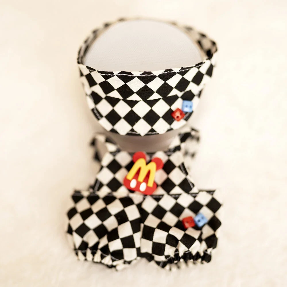 Yoocour Labubu Checkerboard Tennis Outfit