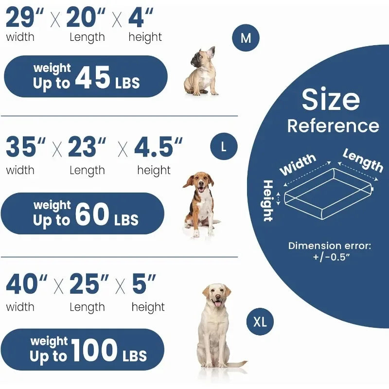 Dog Bed Waterproof Plush