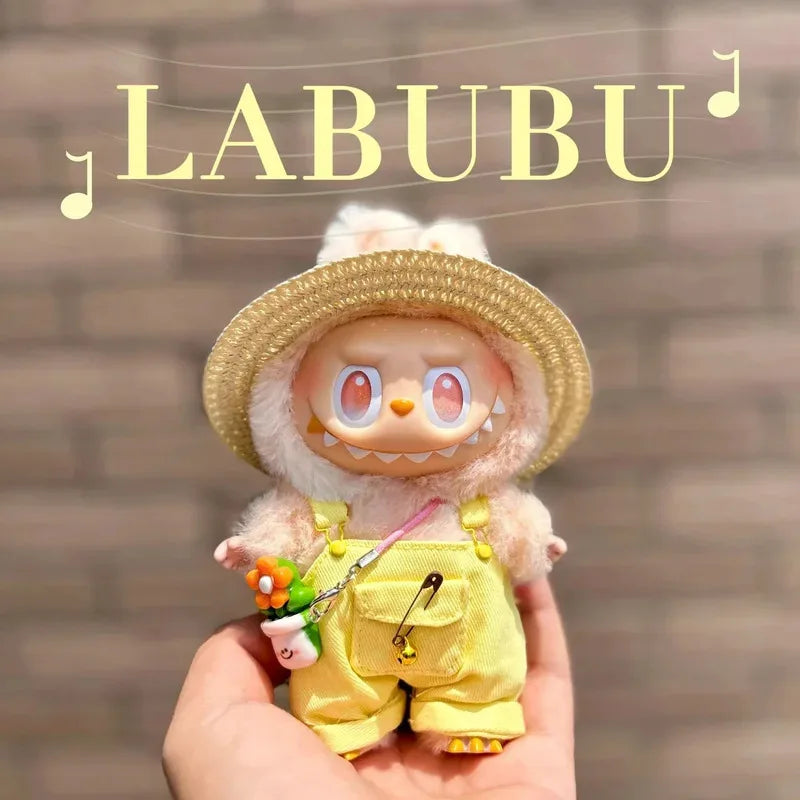 Labubu Summer Overalls Set