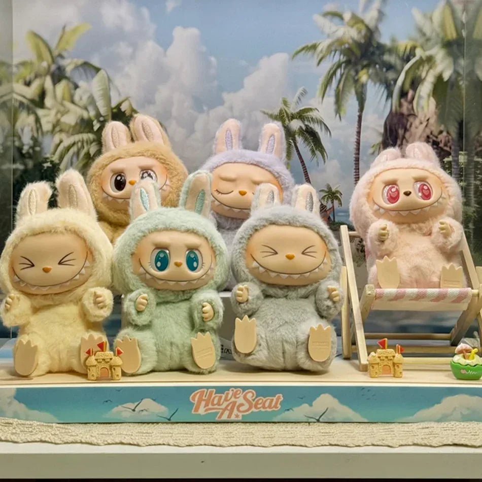 2025 Labubu Have A Seat Keychain Toy