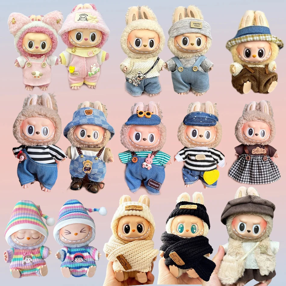 Popmart Labubu Doll Clothes Accessories Set