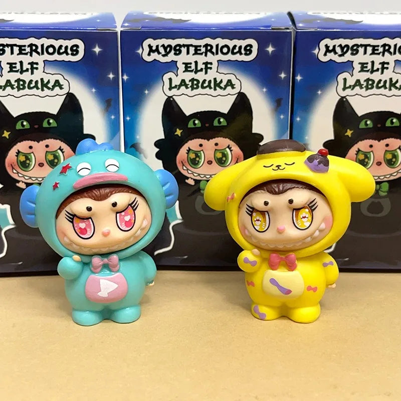 Labubu Sanrio Series Mini Doll Set