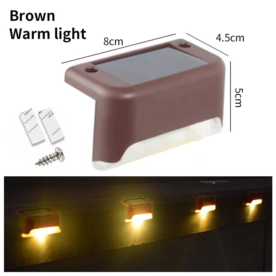 Solar LED Outdoor Step Lights