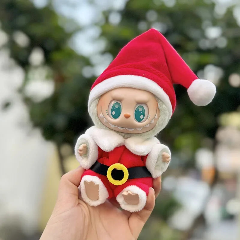 Labubu Winter Plush Outfit Set