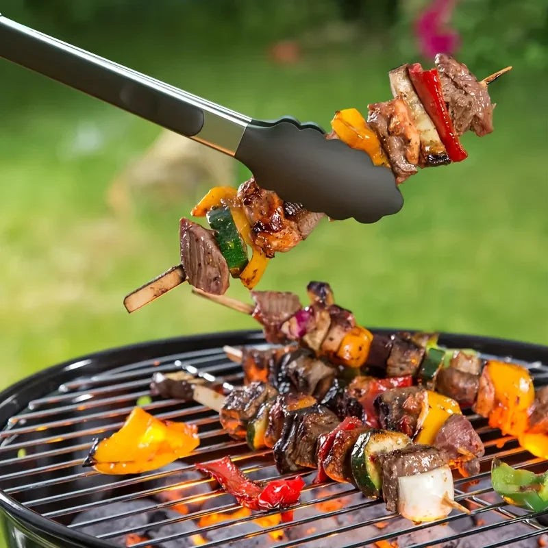 Heavy Duty Stainless Kitchen Tongs